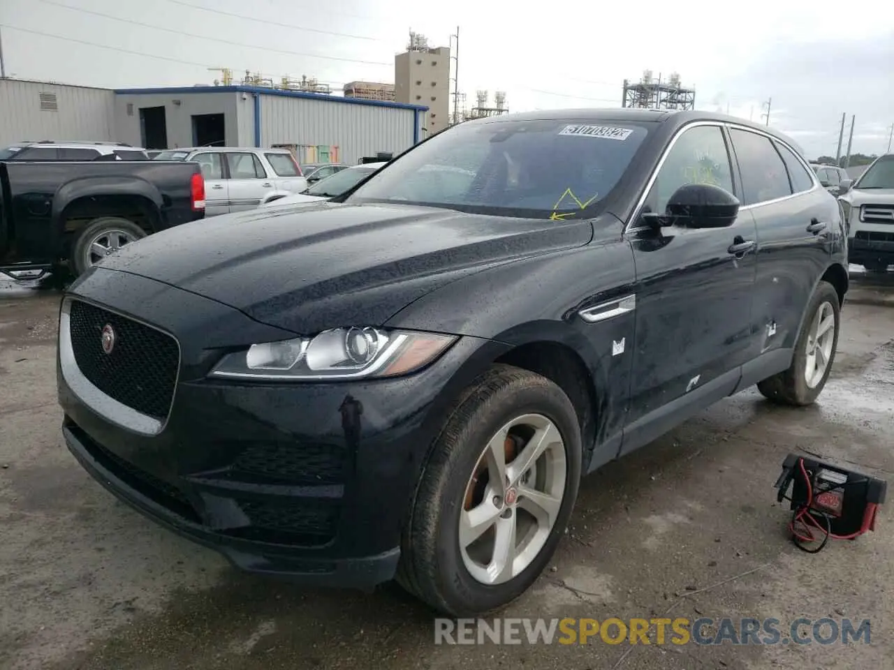 2 fotografías del automóvil dañado SADCS2FX4LA645714 JAGUAR F-PACE 2020