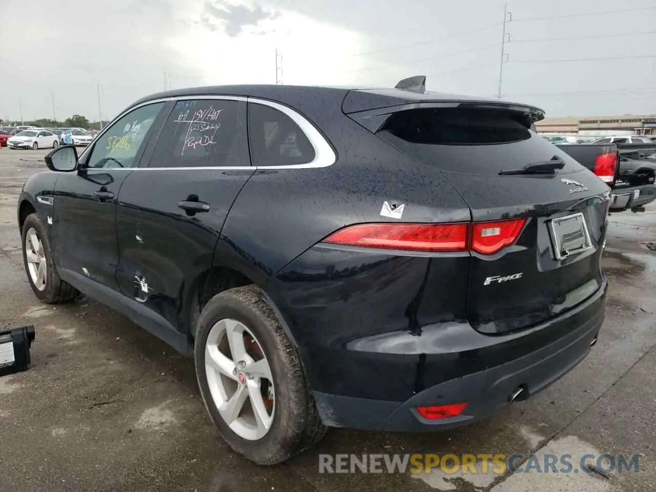 3 fotografías del automóvil dañado SADCS2FX4LA645714 JAGUAR F-PACE 2020