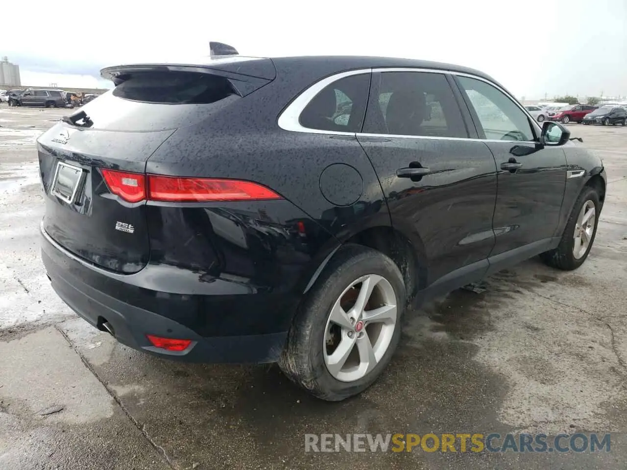 4 fotografías del automóvil dañado SADCS2FX4LA645714 JAGUAR F-PACE 2020