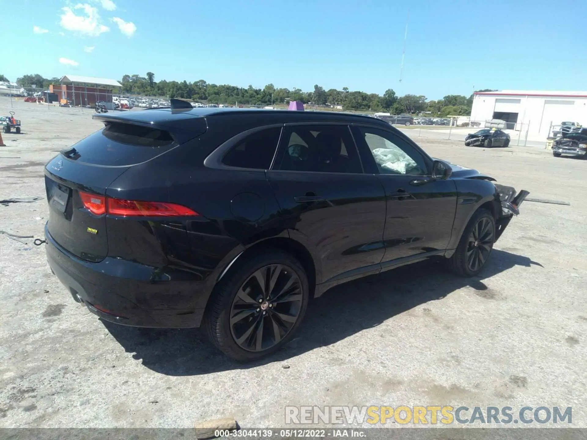 4 fotografías del automóvil dañado SADCX2GX2LA620763 JAGUAR F-PACE 2020