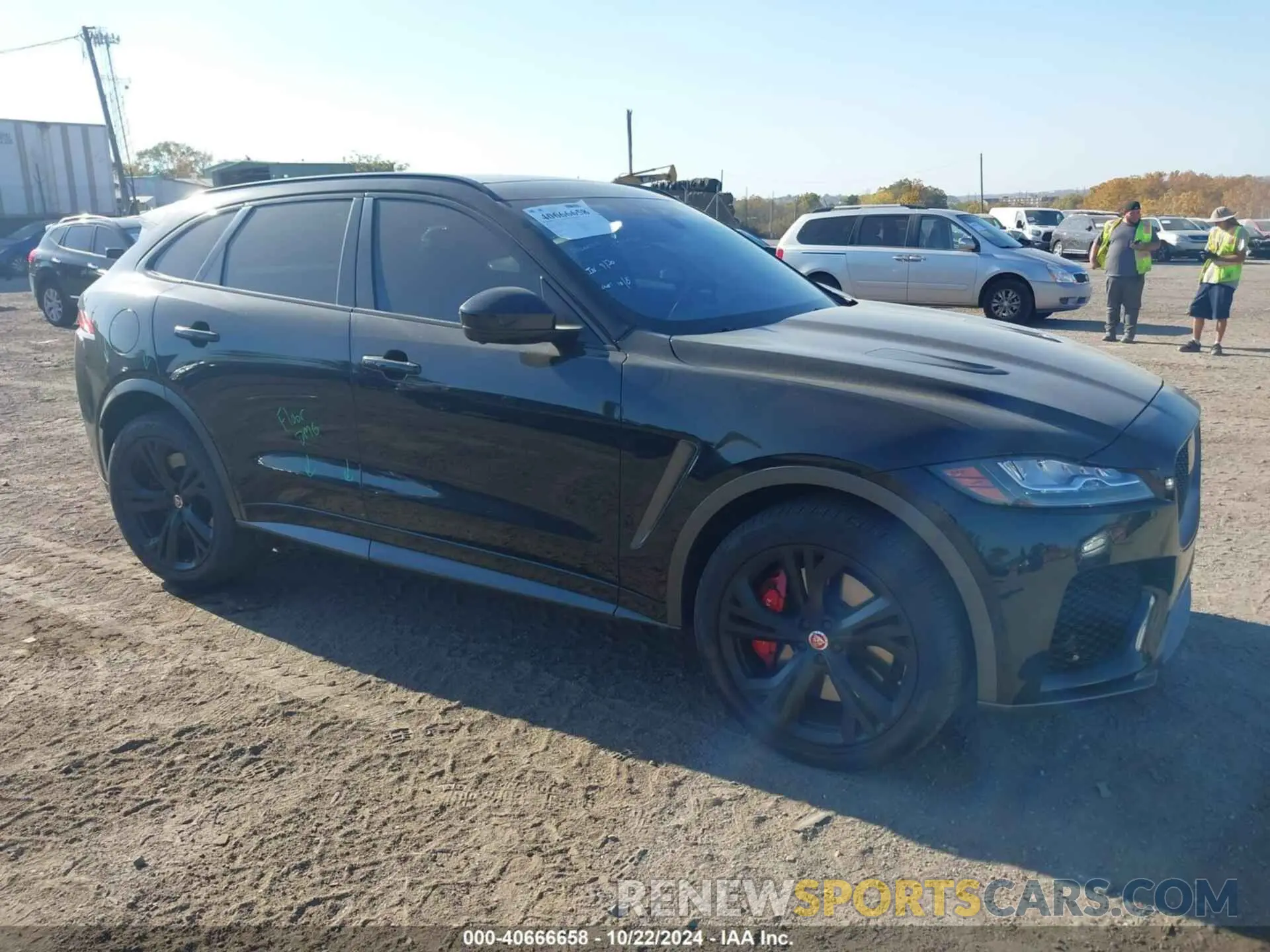 1 fotografías del automóvil dañado SADCZ2EE0LA620420 JAGUAR F-PACE 2020