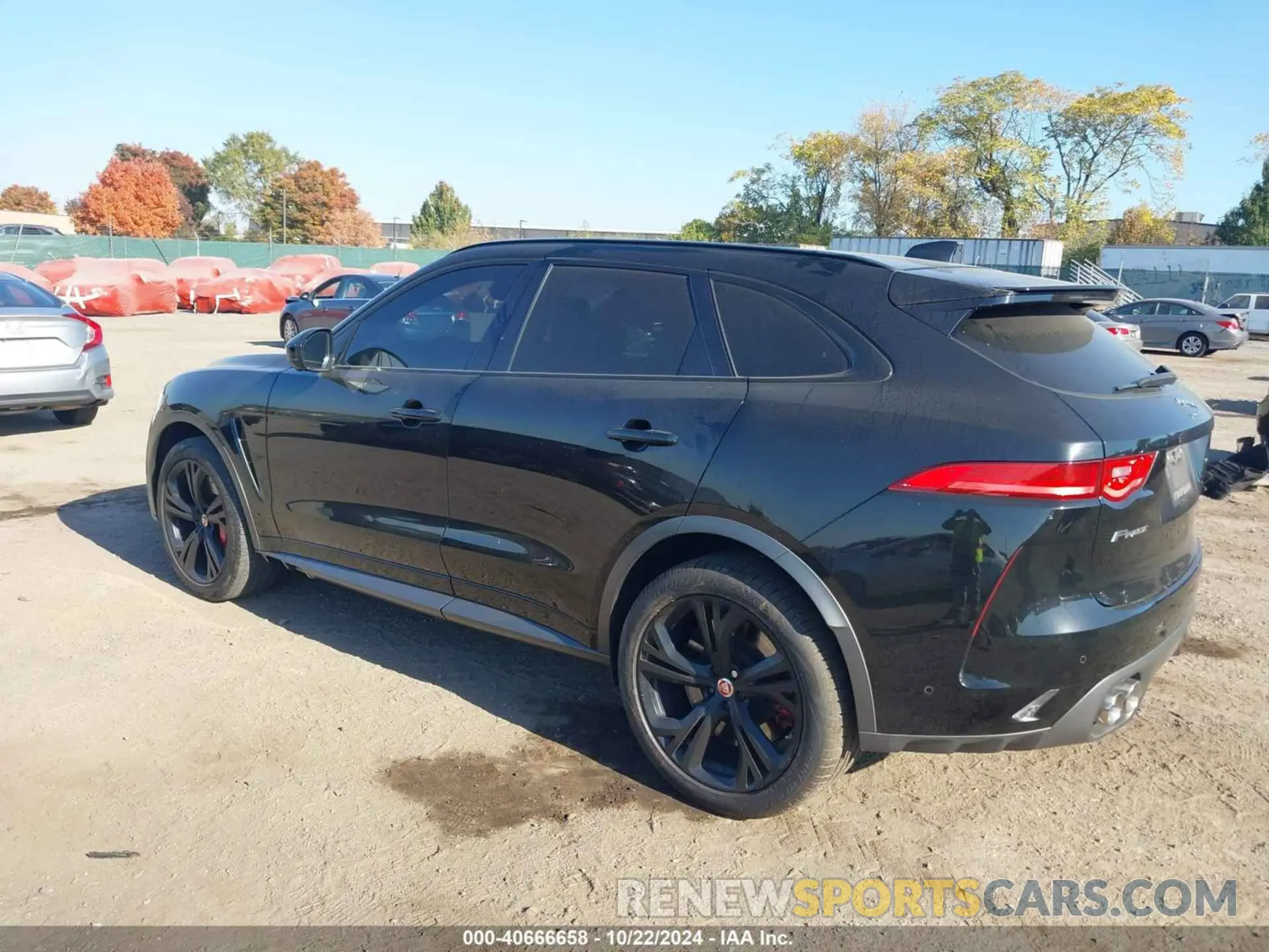 3 fotografías del automóvil dañado SADCZ2EE0LA620420 JAGUAR F-PACE 2020