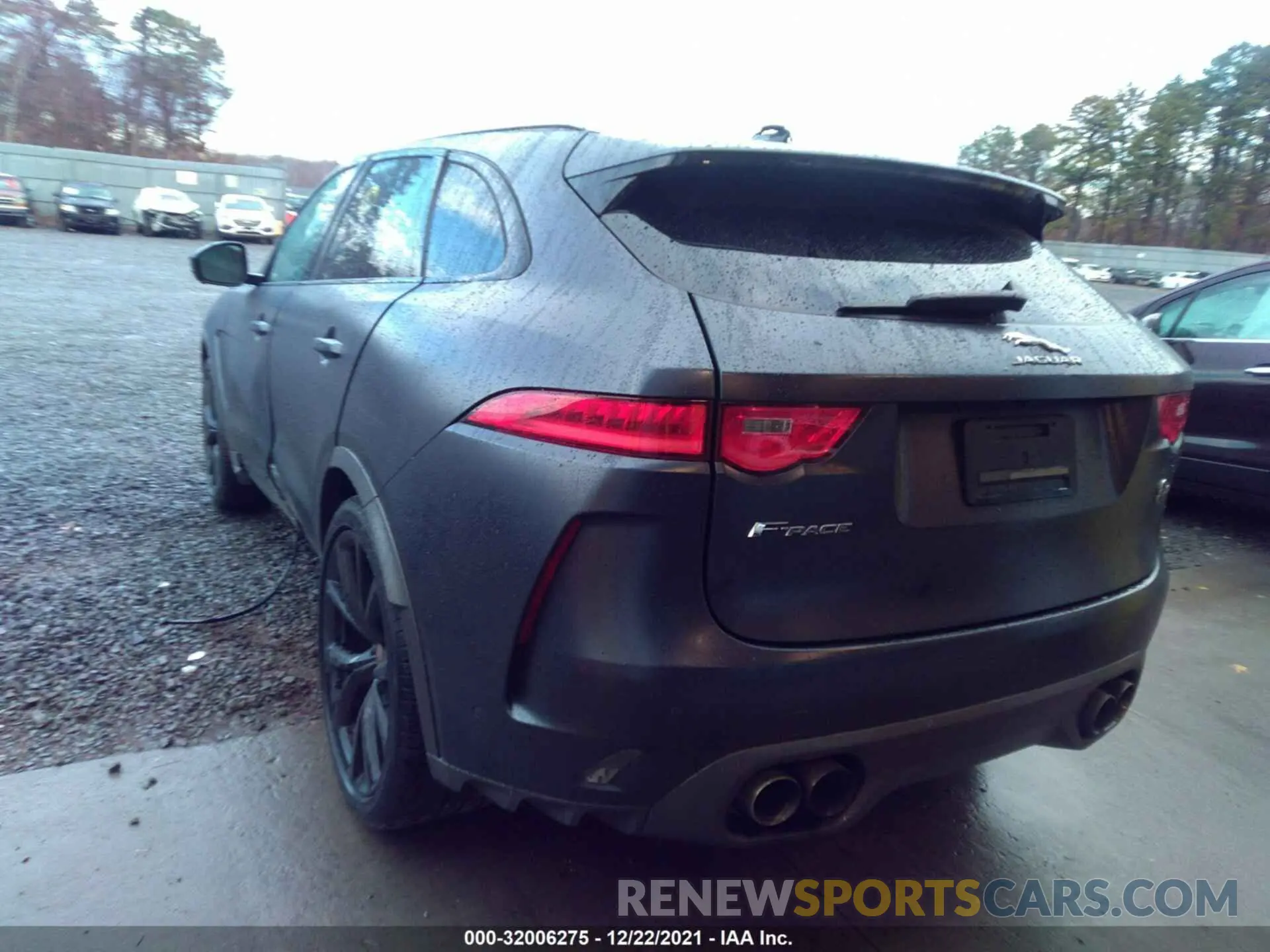 3 fotografías del automóvil dañado SADCZ2EE1LA656813 JAGUAR F-PACE 2020