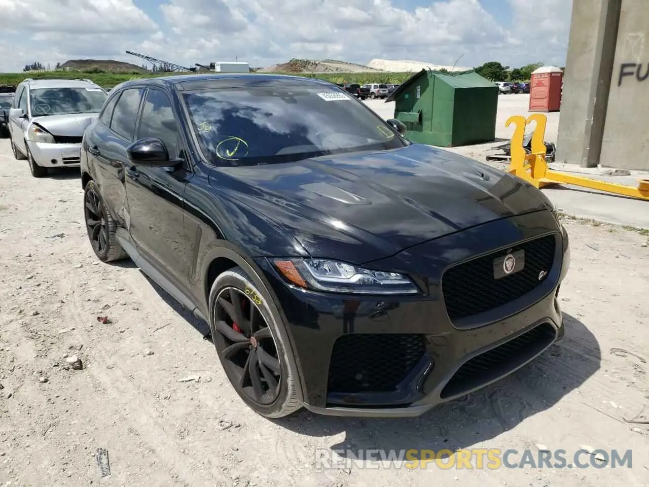 1 fotografías del automóvil dañado SADCZ2EE1LA661963 JAGUAR F-PACE 2020