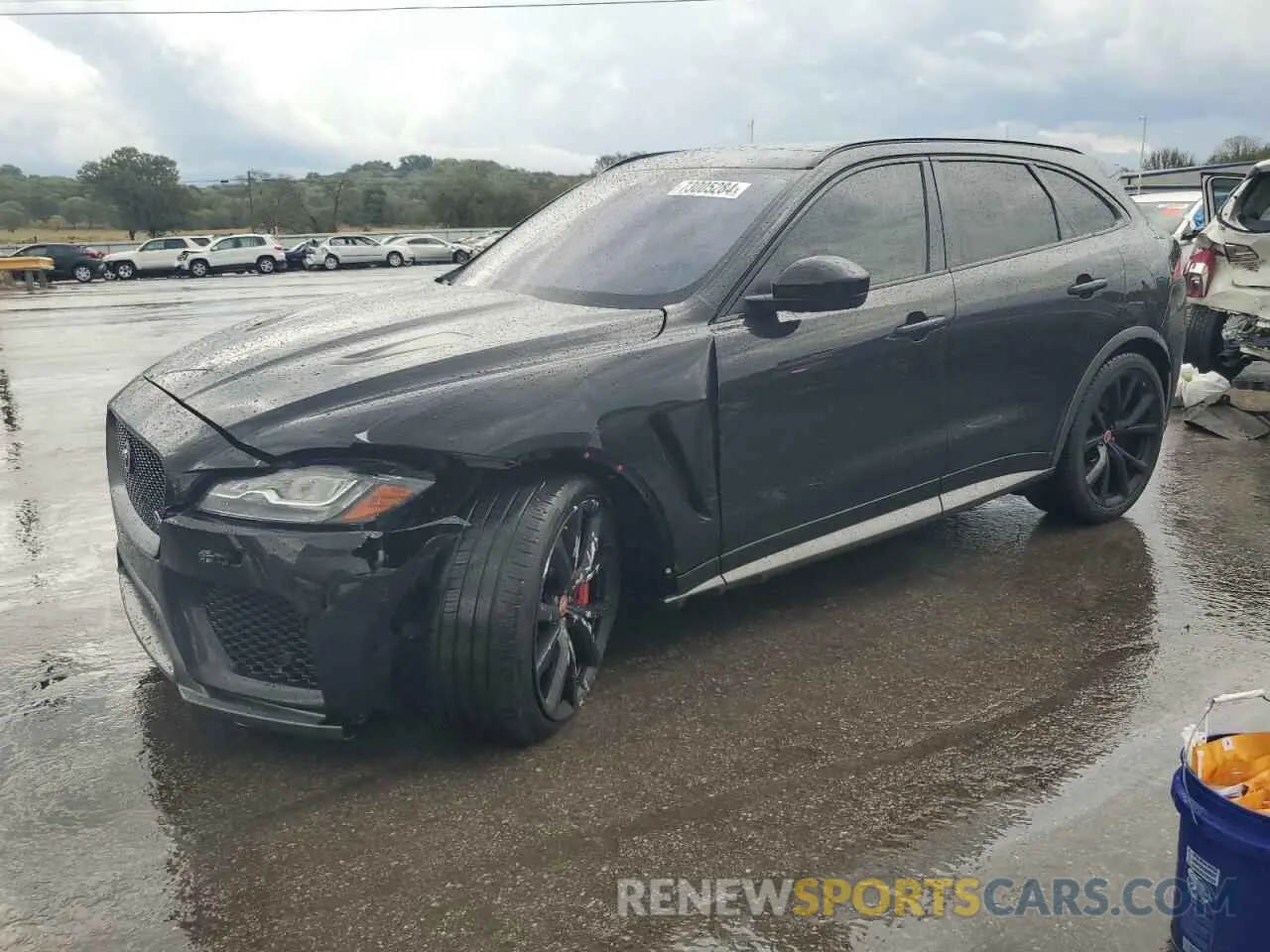 1 fotografías del automóvil dañado SADCZ2EE3LA617303 JAGUAR F-PACE 2020