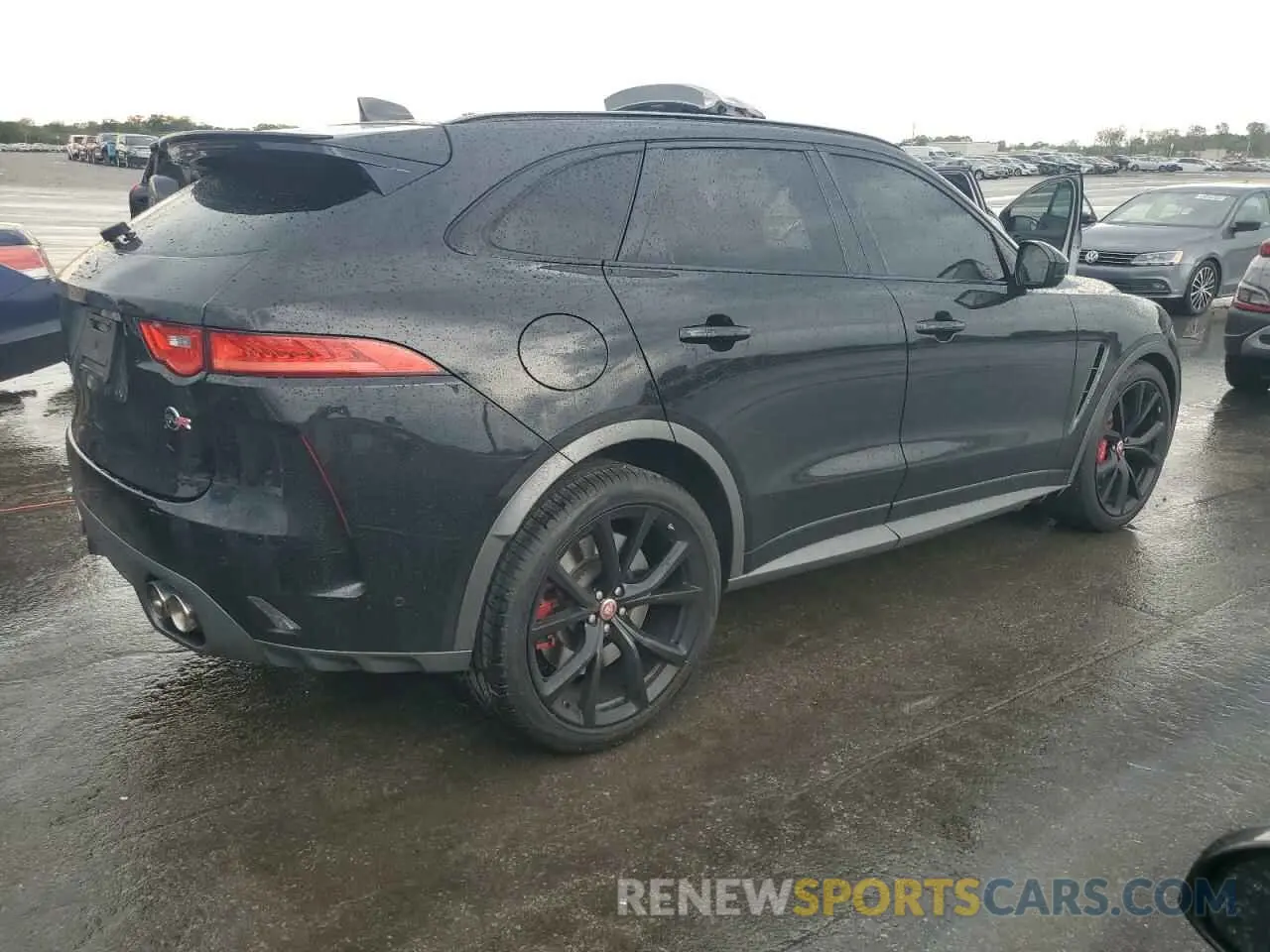 3 fotografías del automóvil dañado SADCZ2EE3LA617303 JAGUAR F-PACE 2020