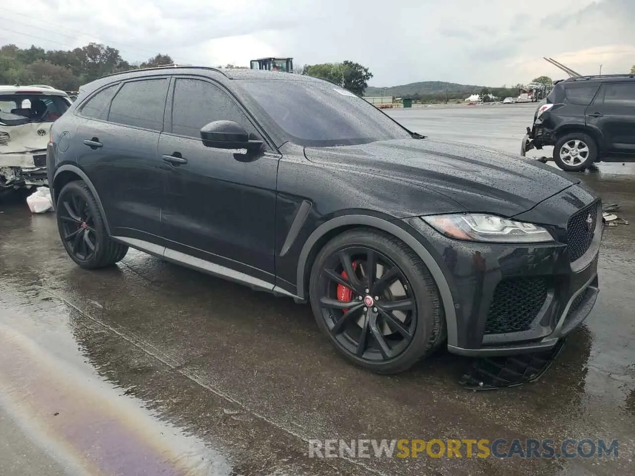 4 fotografías del automóvil dañado SADCZ2EE3LA617303 JAGUAR F-PACE 2020