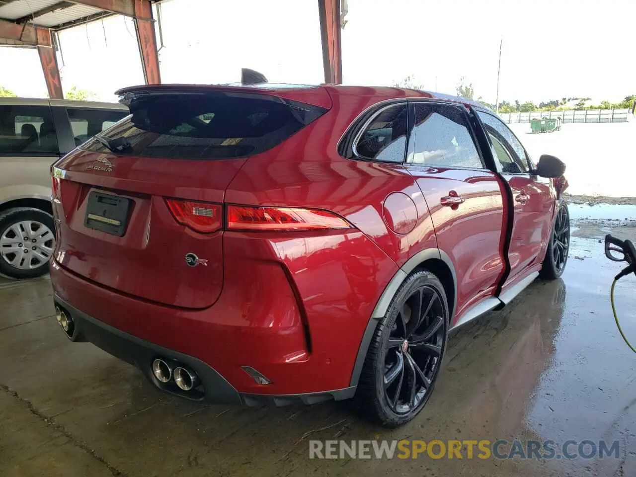 4 fotografías del automóvil dañado SADCZ2EE3LA640404 JAGUAR F-PACE 2020