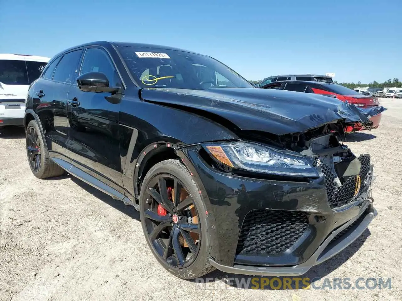 1 fotografías del automóvil dañado SADCZ2EE6LA644902 JAGUAR F-PACE 2020