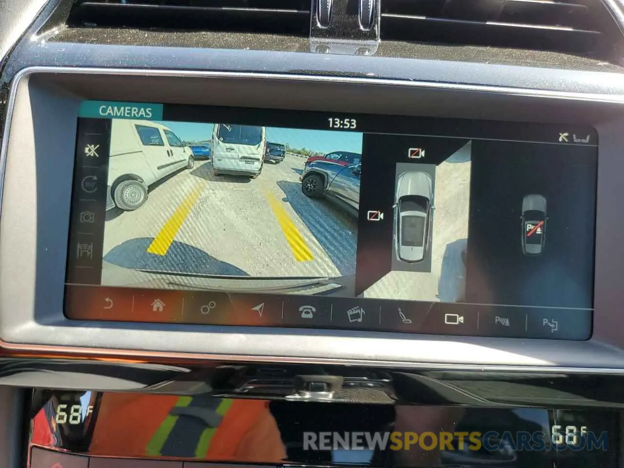 9 fotografías del automóvil dañado SADCZ2EE6LA644902 JAGUAR F-PACE 2020