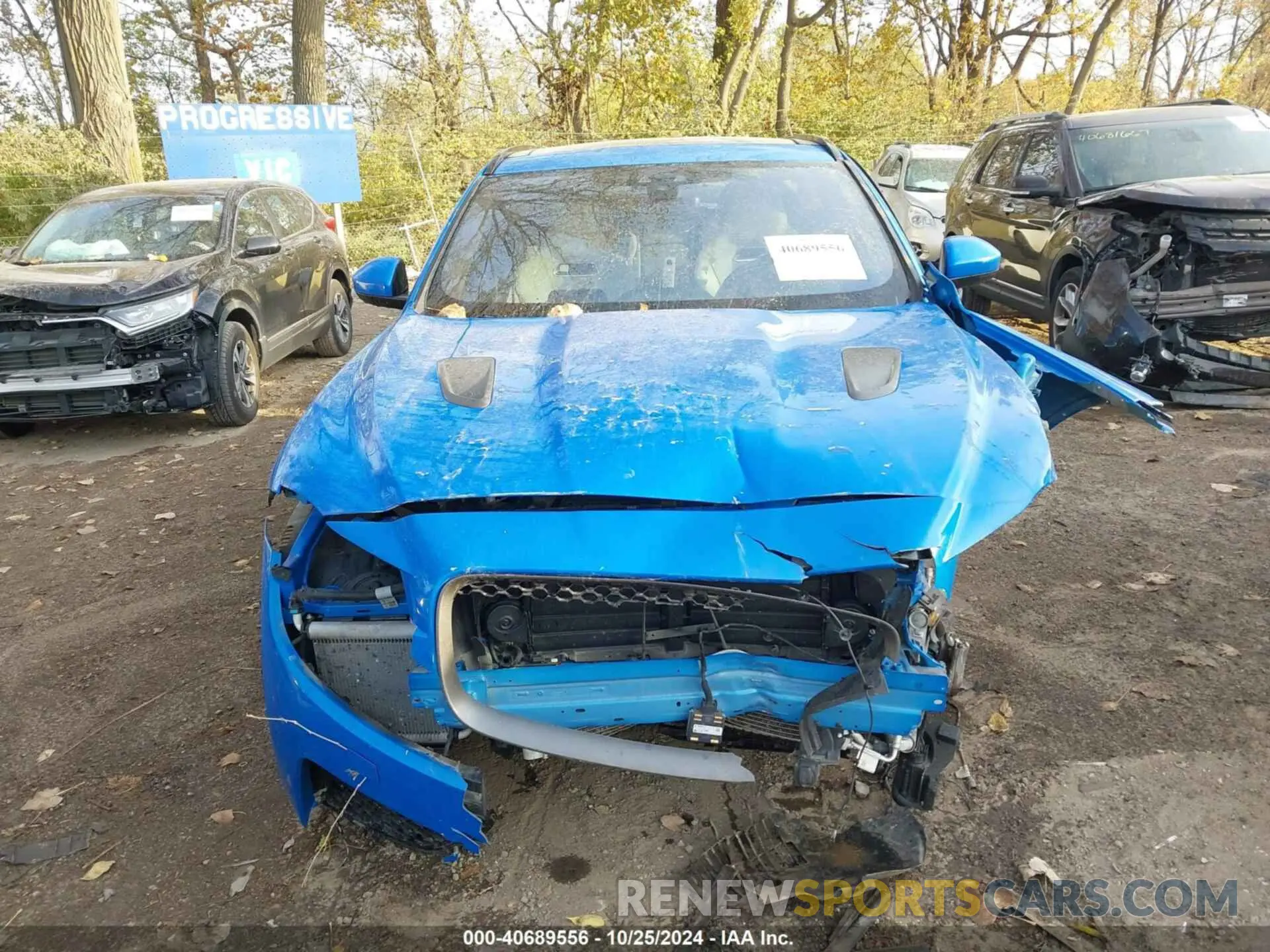 13 fotografías del automóvil dañado SADCZ2EE7LA642270 JAGUAR F-PACE 2020