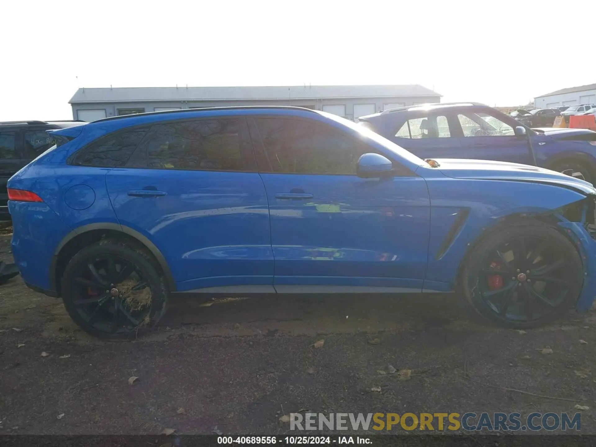 14 fotografías del automóvil dañado SADCZ2EE7LA642270 JAGUAR F-PACE 2020