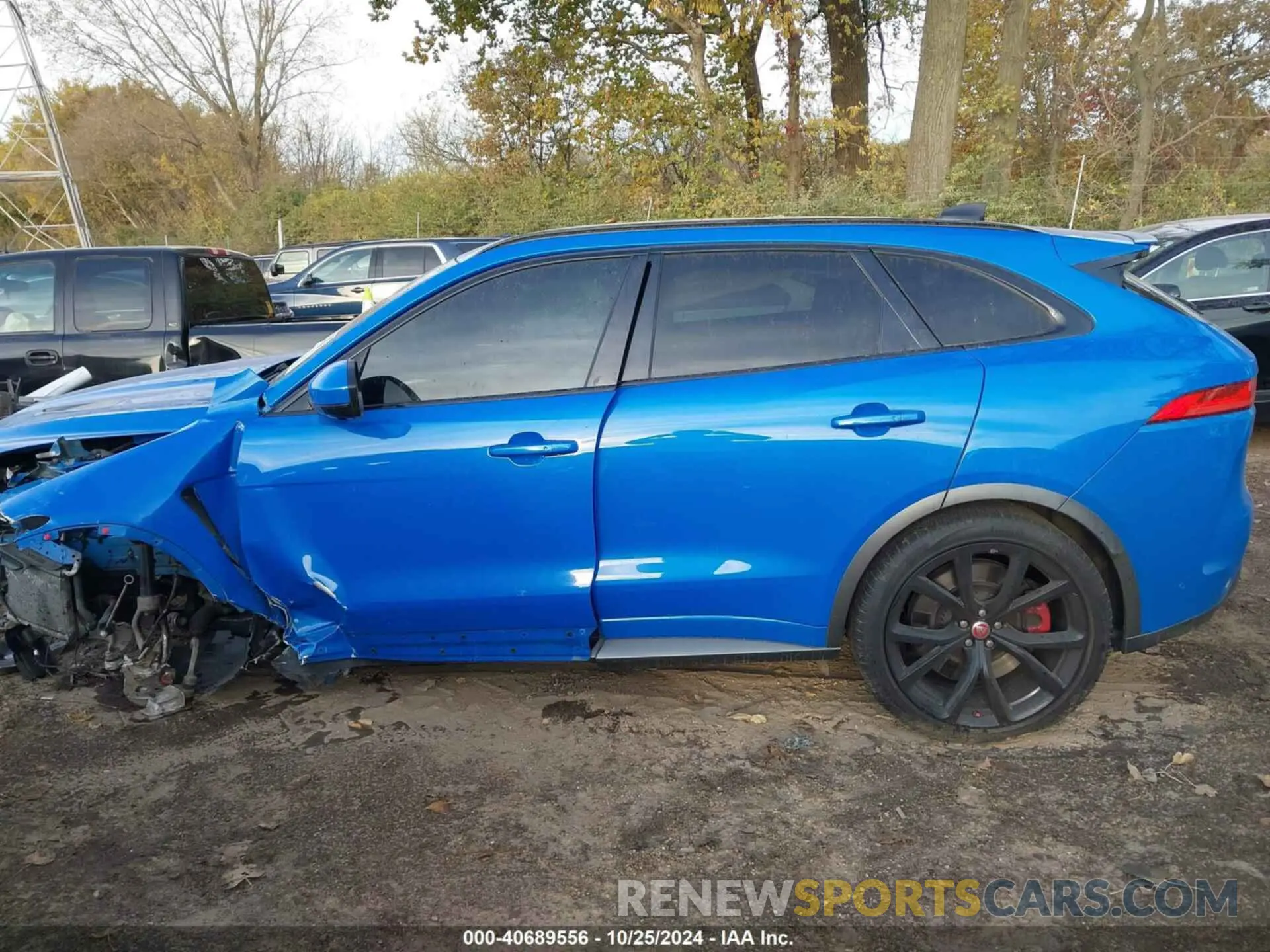 15 fotografías del automóvil dañado SADCZ2EE7LA642270 JAGUAR F-PACE 2020