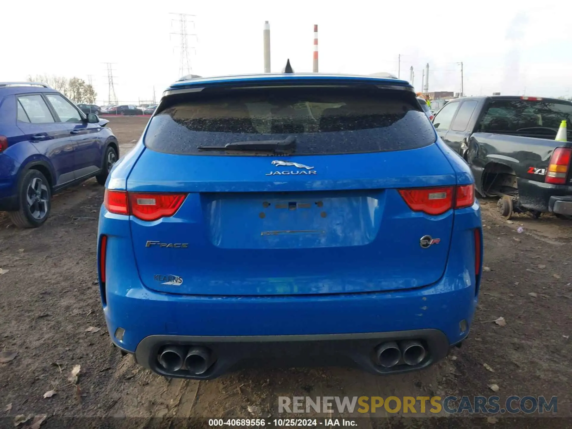 17 fotografías del automóvil dañado SADCZ2EE7LA642270 JAGUAR F-PACE 2020