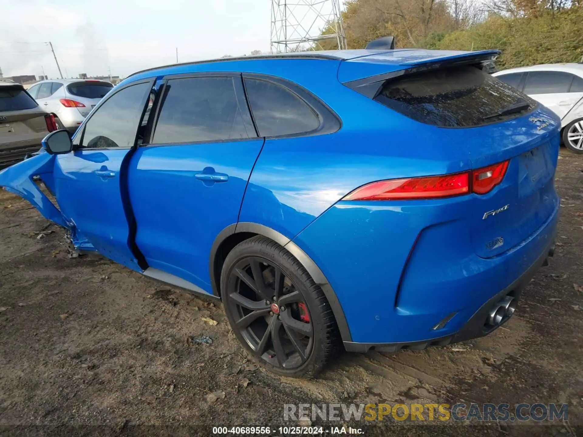 3 fotografías del automóvil dañado SADCZ2EE7LA642270 JAGUAR F-PACE 2020