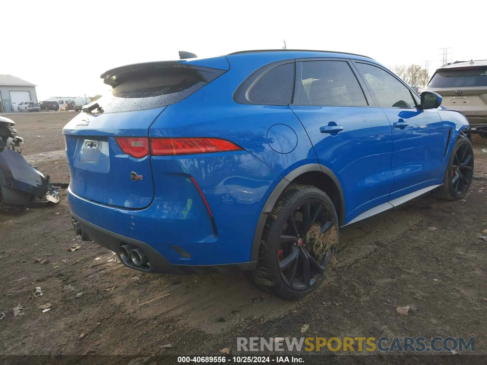 4 fotografías del automóvil dañado SADCZ2EE7LA642270 JAGUAR F-PACE 2020
