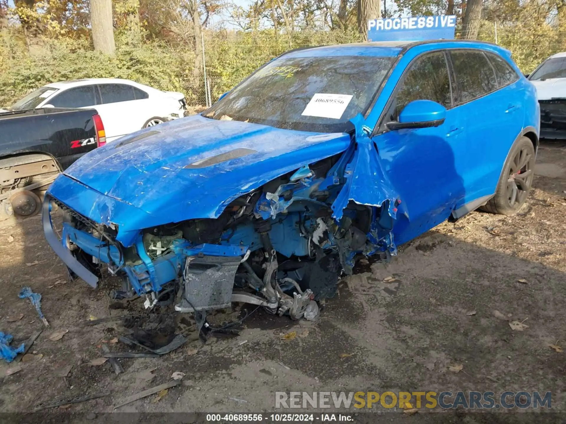 6 fotografías del automóvil dañado SADCZ2EE7LA642270 JAGUAR F-PACE 2020