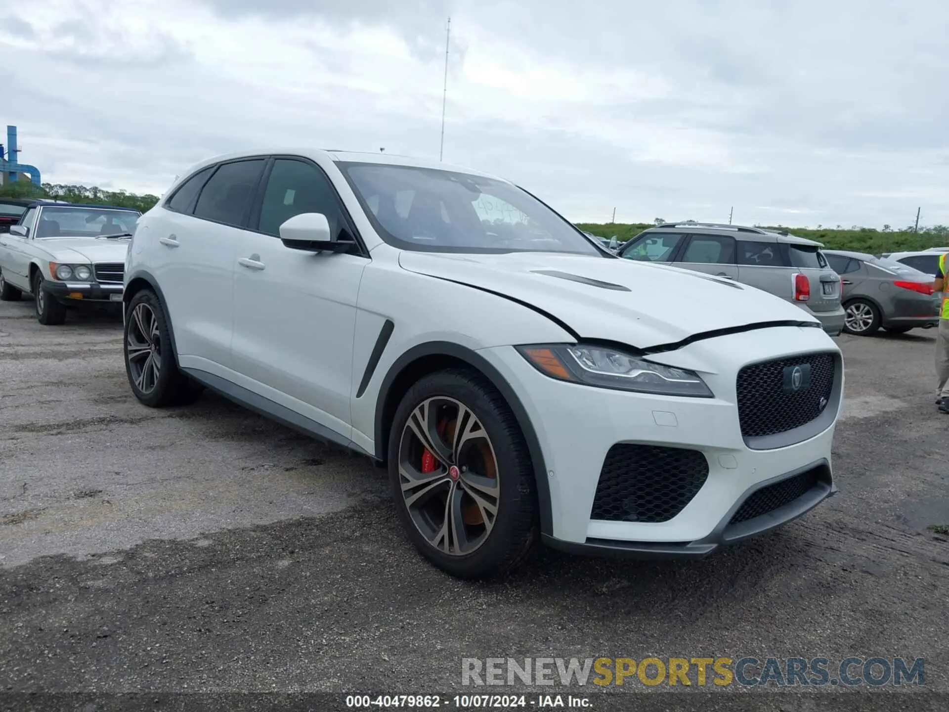 1 fotografías del automóvil dañado SADCZ2EE9LA627415 JAGUAR F-PACE 2020