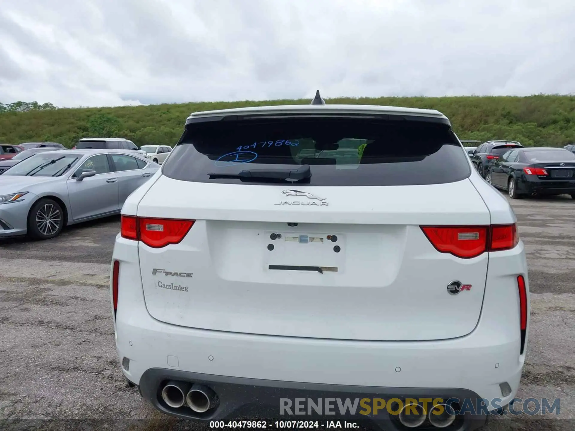 16 fotografías del automóvil dañado SADCZ2EE9LA627415 JAGUAR F-PACE 2020