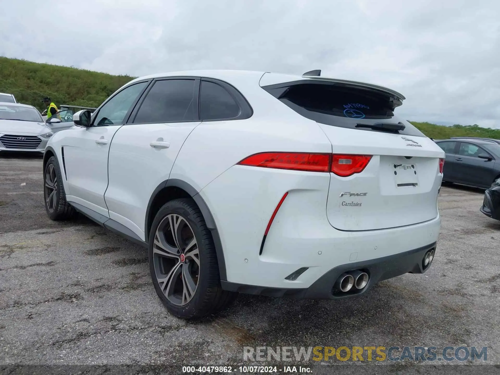 3 fotografías del automóvil dañado SADCZ2EE9LA627415 JAGUAR F-PACE 2020