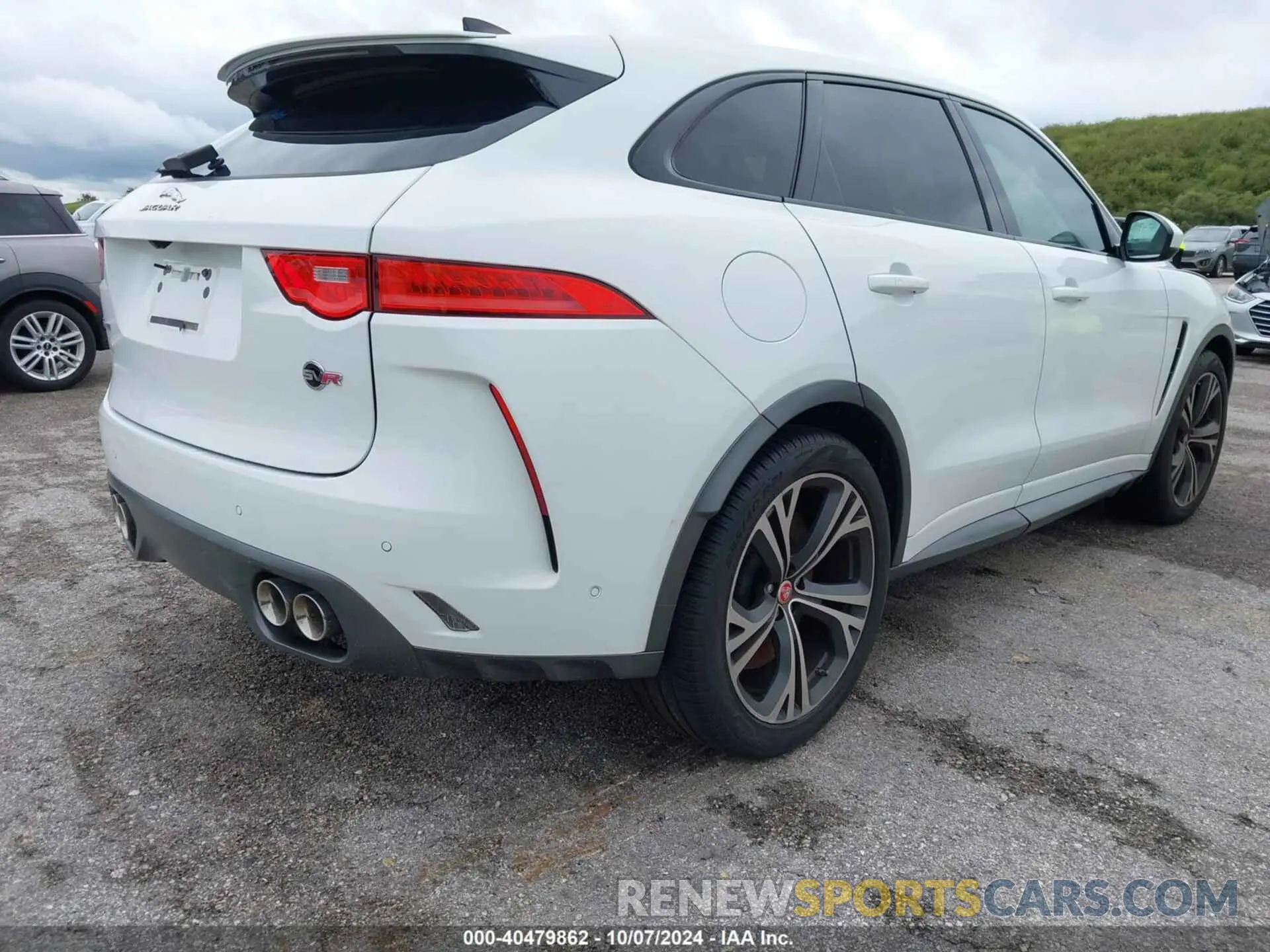 4 fotografías del automóvil dañado SADCZ2EE9LA627415 JAGUAR F-PACE 2020