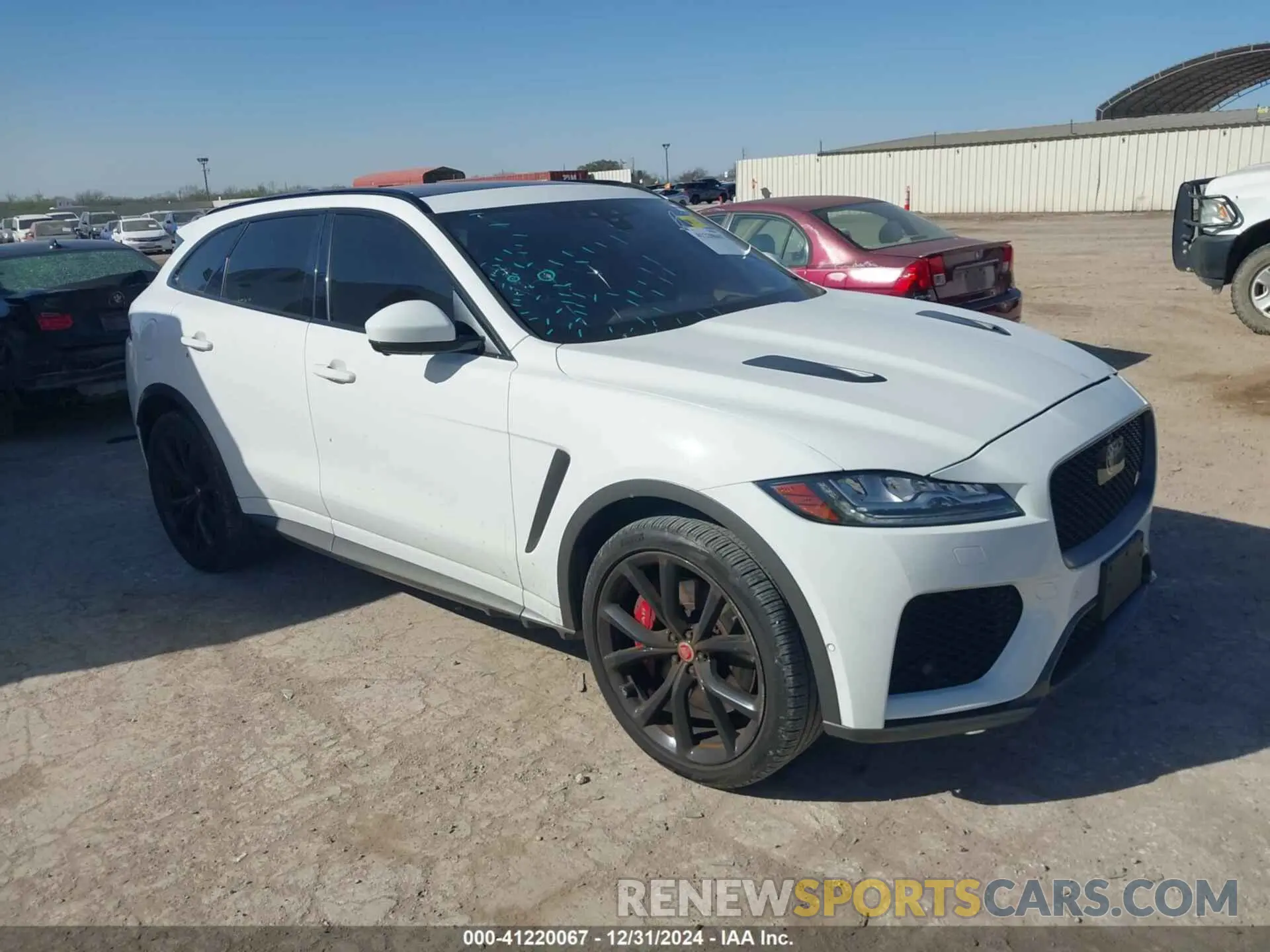 1 fotografías del automóvil dañado SADCZ2EE9LA630346 JAGUAR F-PACE 2020