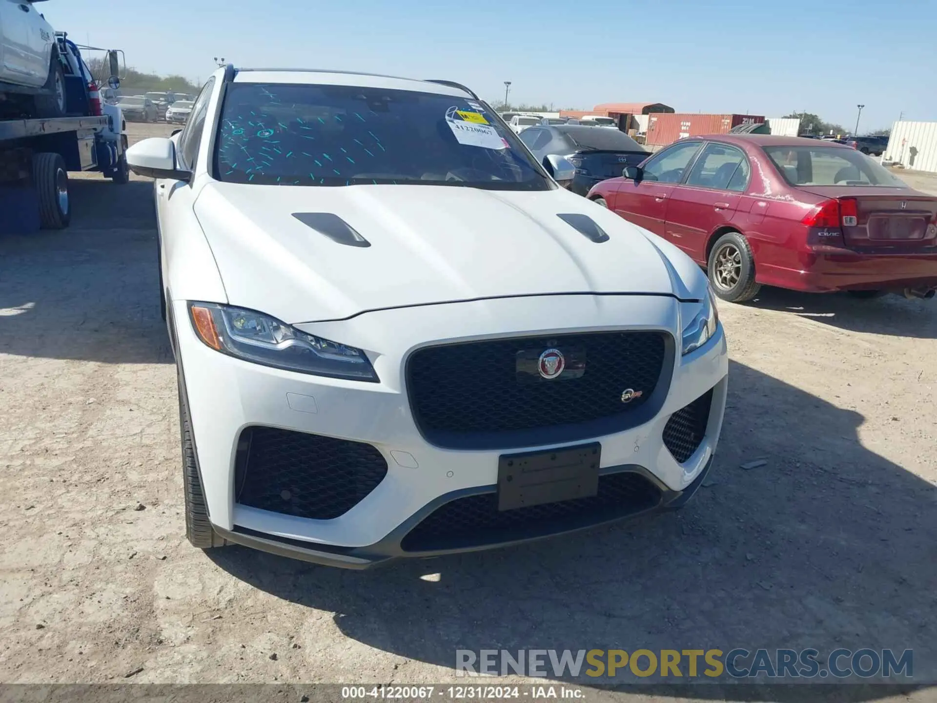 12 fotografías del automóvil dañado SADCZ2EE9LA630346 JAGUAR F-PACE 2020