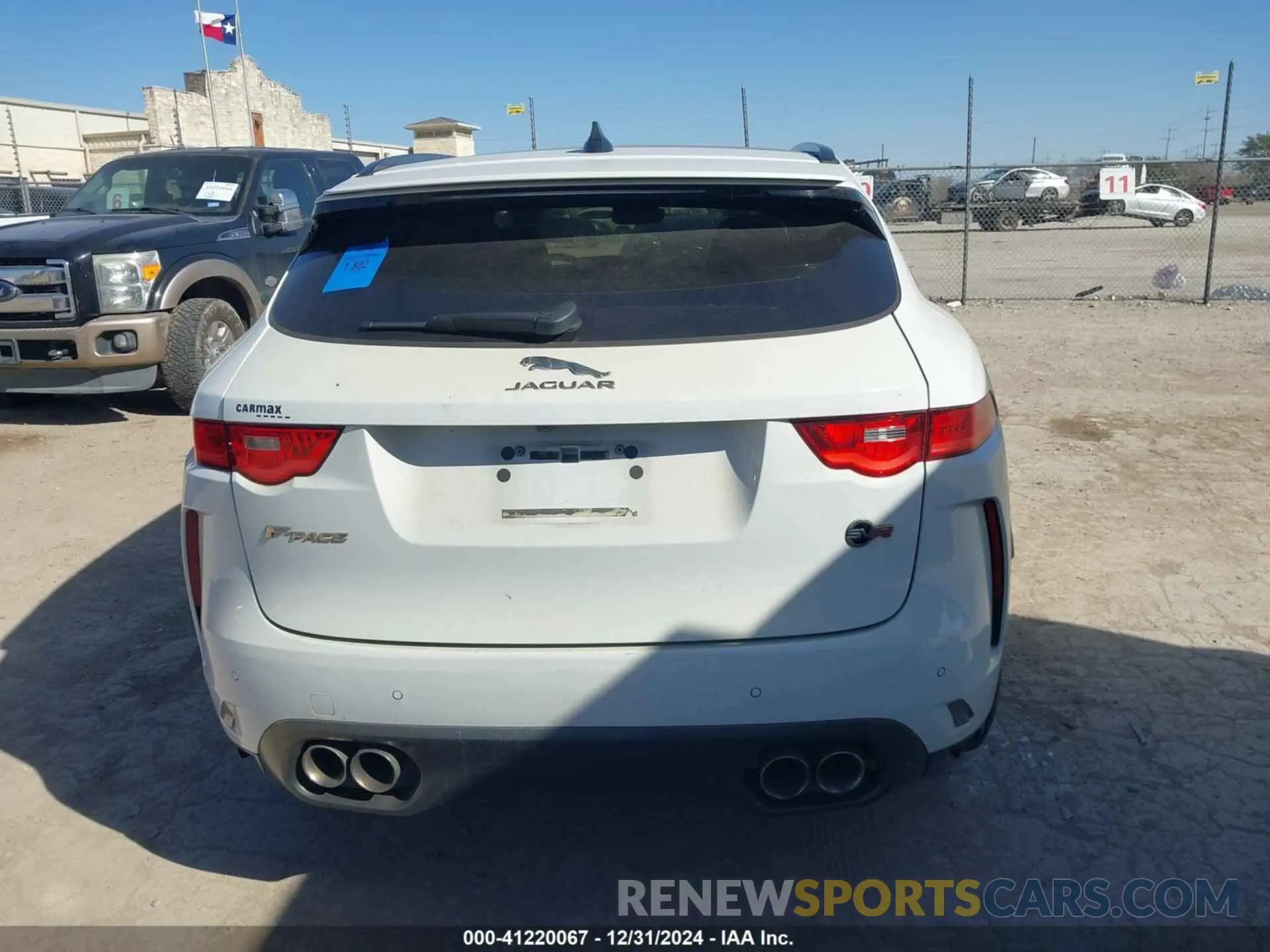 16 fotografías del automóvil dañado SADCZ2EE9LA630346 JAGUAR F-PACE 2020