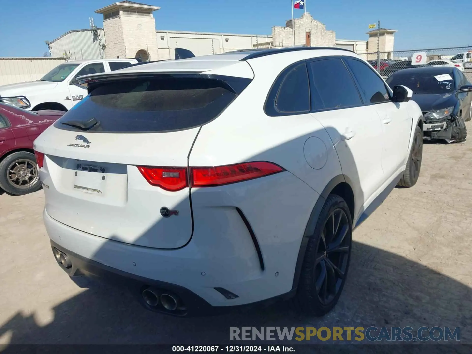 4 fotografías del automóvil dañado SADCZ2EE9LA630346 JAGUAR F-PACE 2020