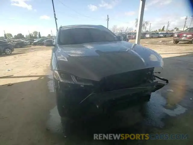 11 fotografías del automóvil dañado SADCJ2EU5MA664381 JAGUAR F-PACE 2021