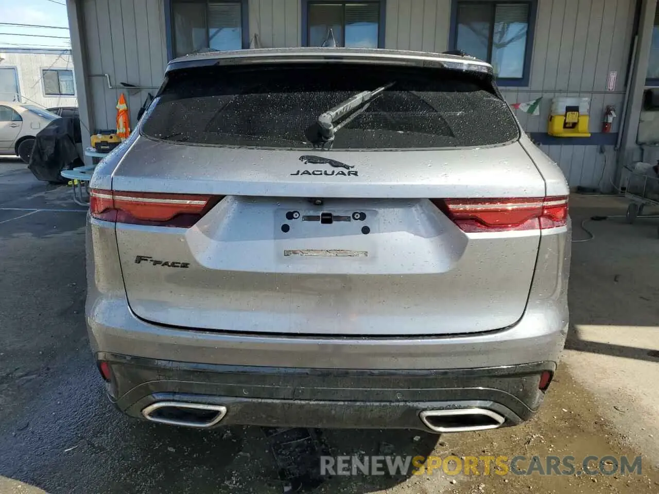 6 fotografías del automóvil dañado SADCJ2EU5MA664381 JAGUAR F-PACE 2021