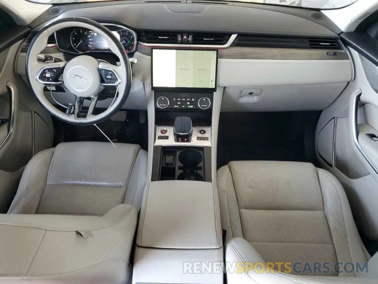 8 fotografías del automóvil dañado SADCJ2EU5MA664381 JAGUAR F-PACE 2021