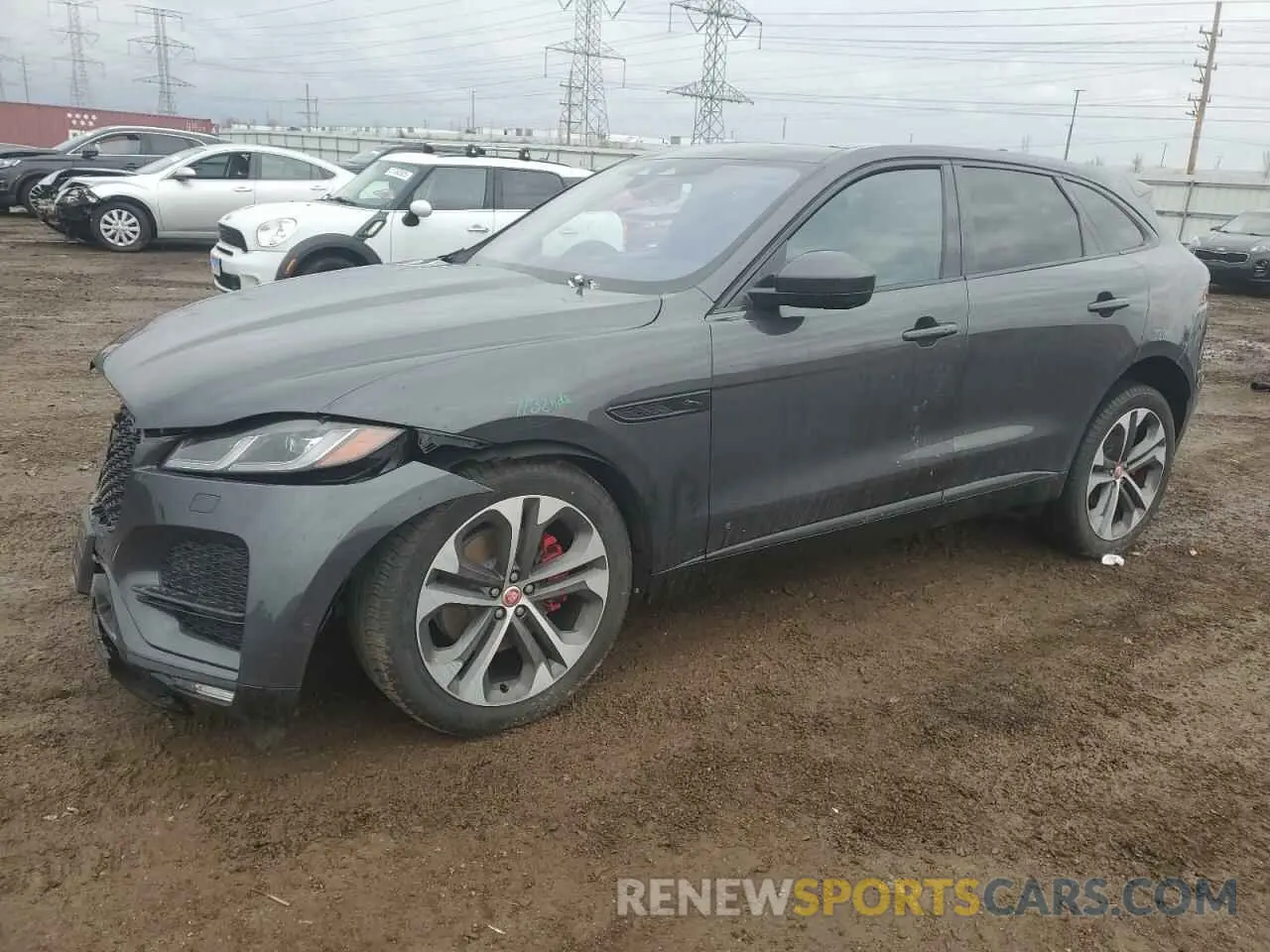 1 fotografías del automóvil dañado SADCJ2EX0MA681308 JAGUAR F-PACE 2021