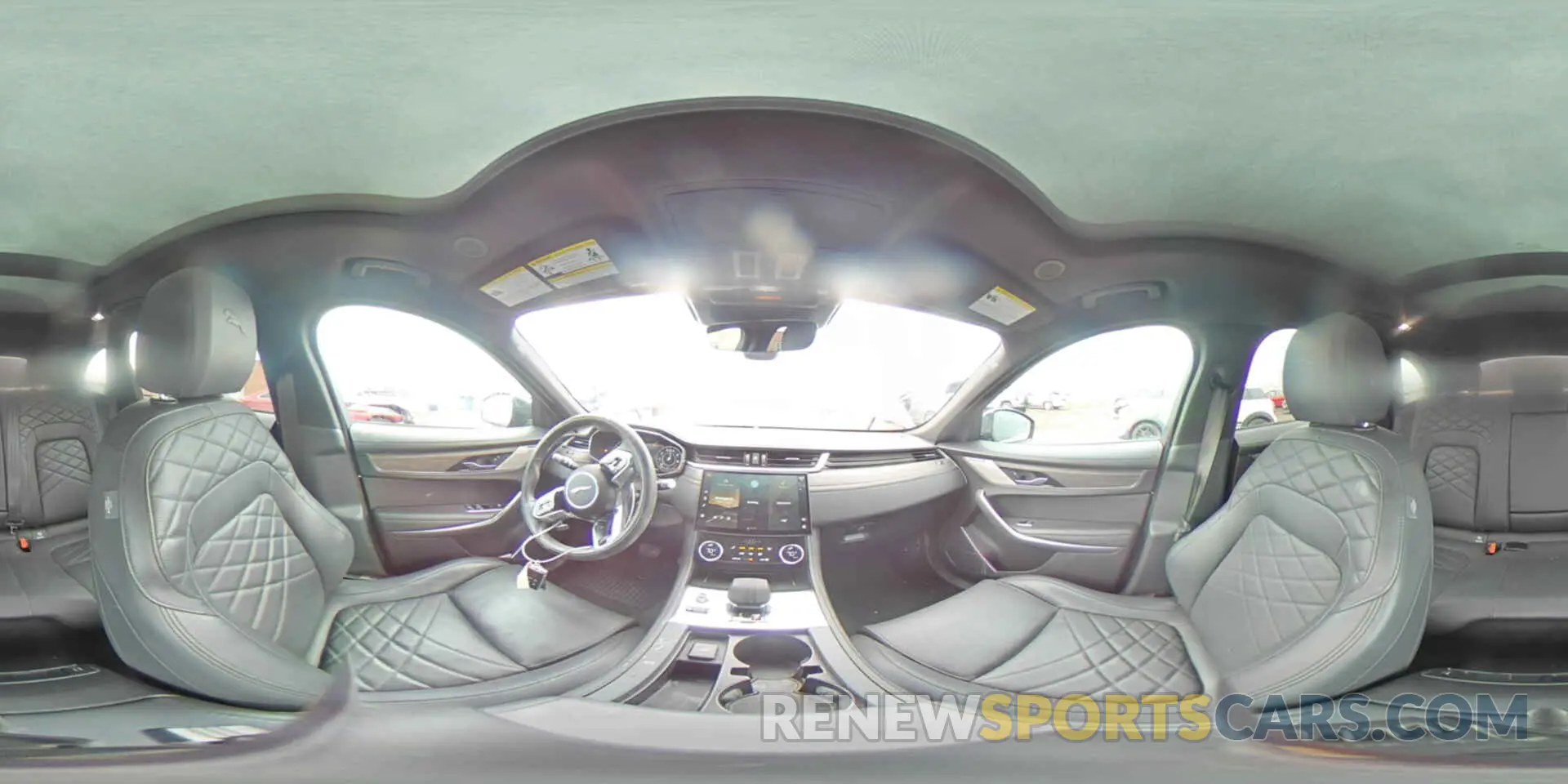 13 fotografías del automóvil dañado SADCJ2EX0MA681308 JAGUAR F-PACE 2021