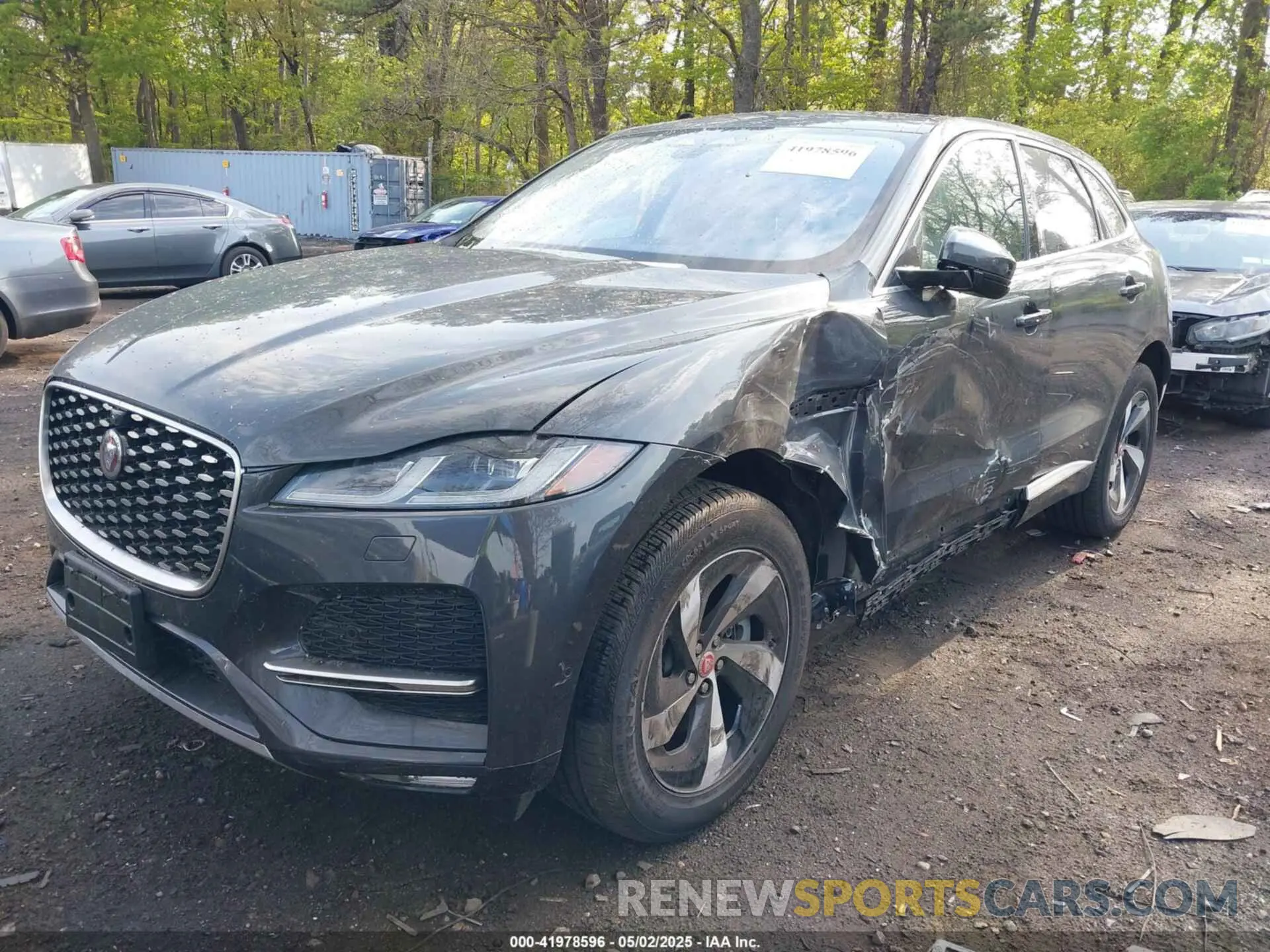 6 fotografías del automóvil dañado SADCJ2EX1MA672696 JAGUAR F-PACE 2021