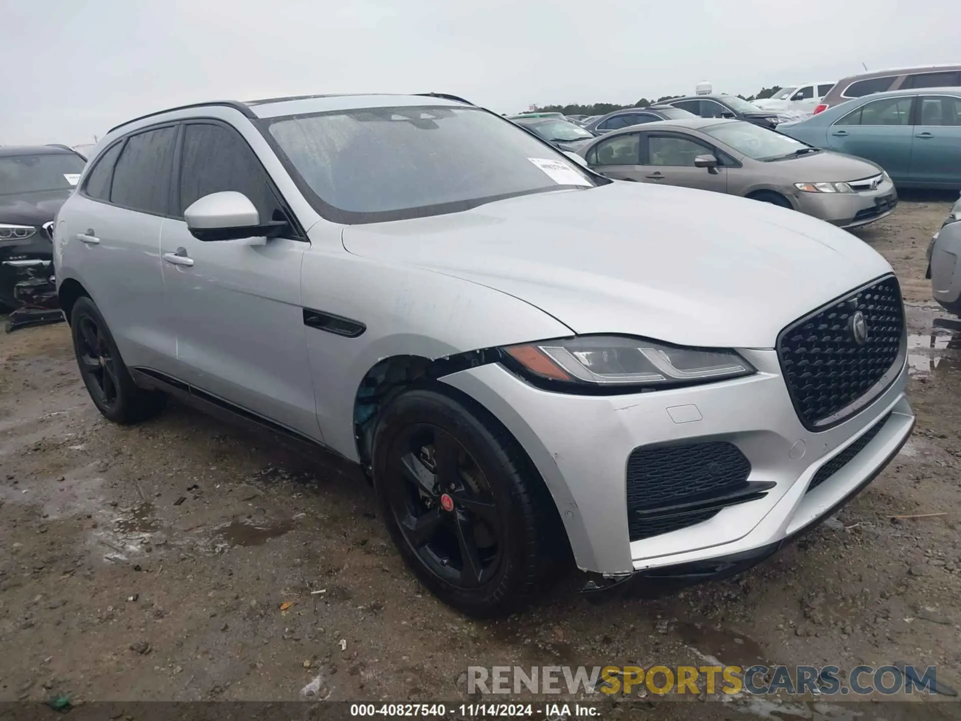 1 fotografías del automóvil dañado SADCJ2EX3MA667600 JAGUAR F-PACE 2021