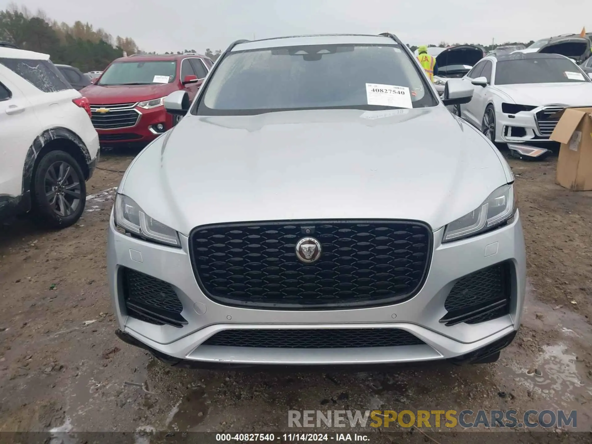 12 fotografías del automóvil dañado SADCJ2EX3MA667600 JAGUAR F-PACE 2021
