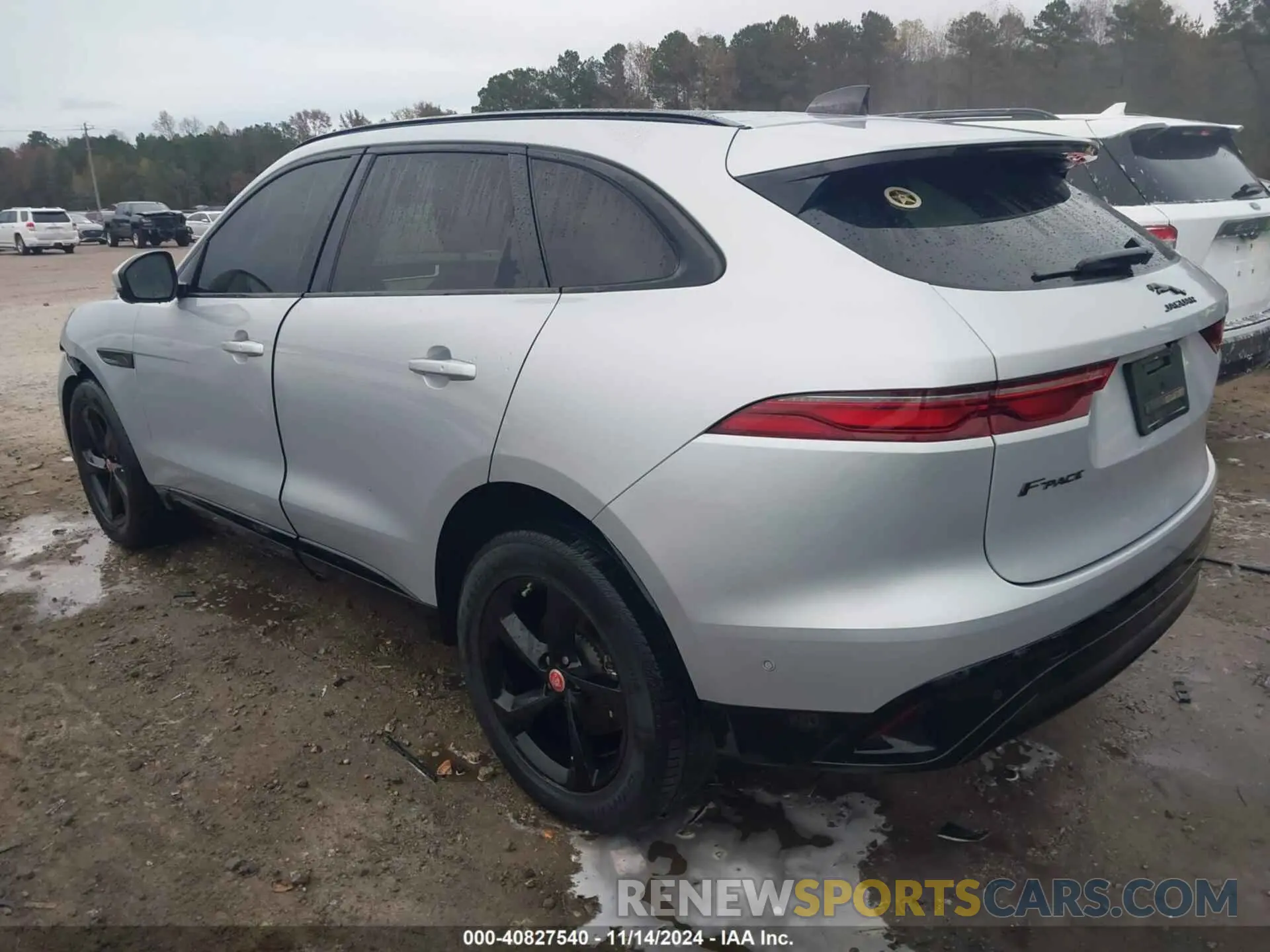 3 fotografías del automóvil dañado SADCJ2EX3MA667600 JAGUAR F-PACE 2021