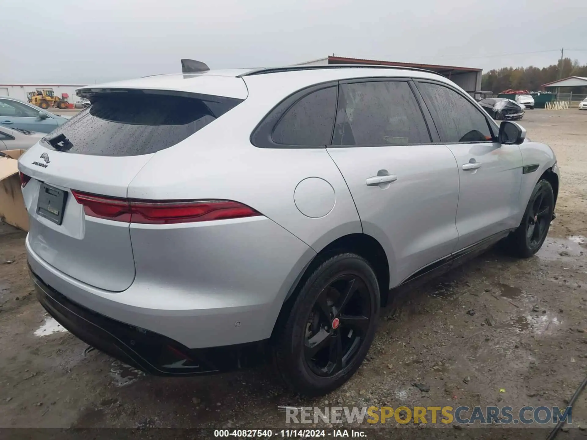 4 fotografías del automóvil dañado SADCJ2EX3MA667600 JAGUAR F-PACE 2021