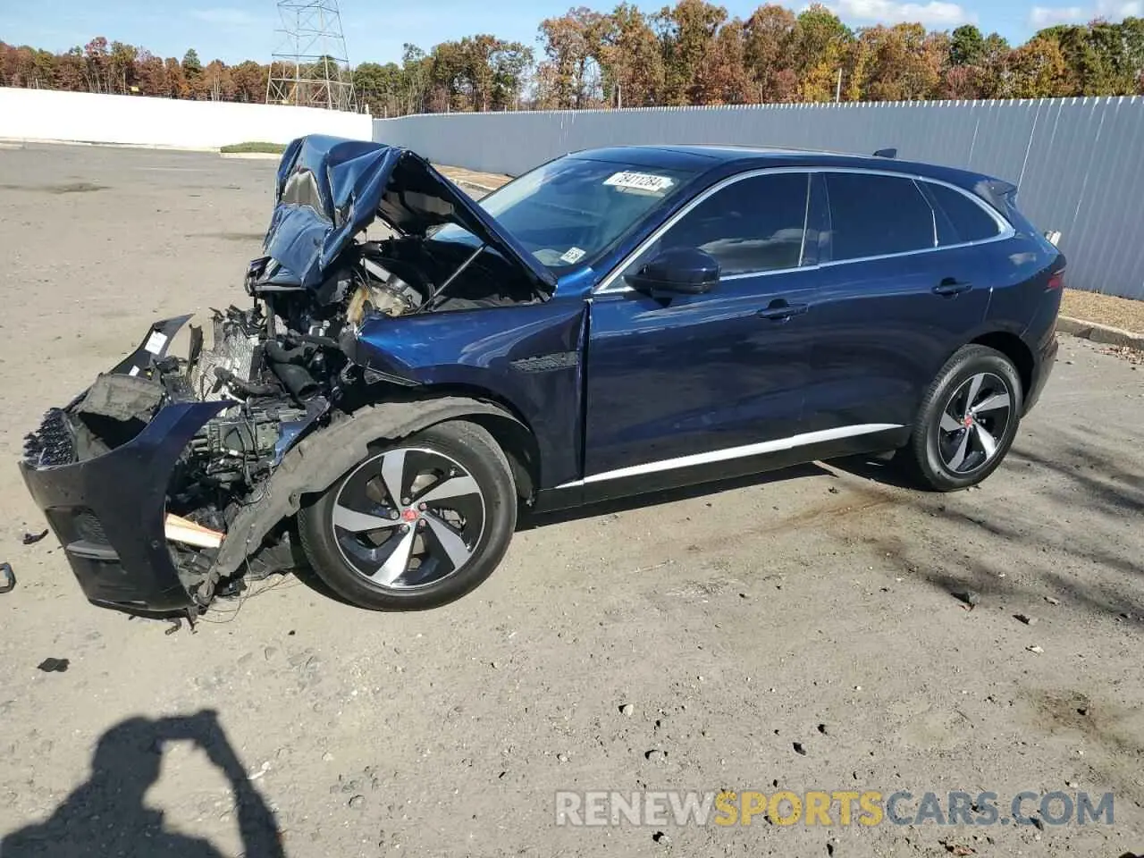 1 fotografías del automóvil dañado SADCJ2EX3MA687264 JAGUAR F-PACE 2021