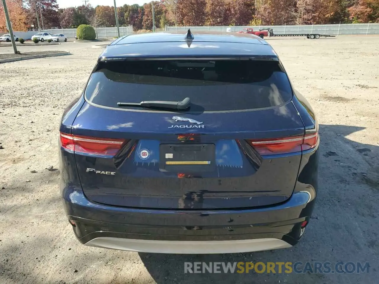 6 fotografías del automóvil dañado SADCJ2EX3MA687264 JAGUAR F-PACE 2021