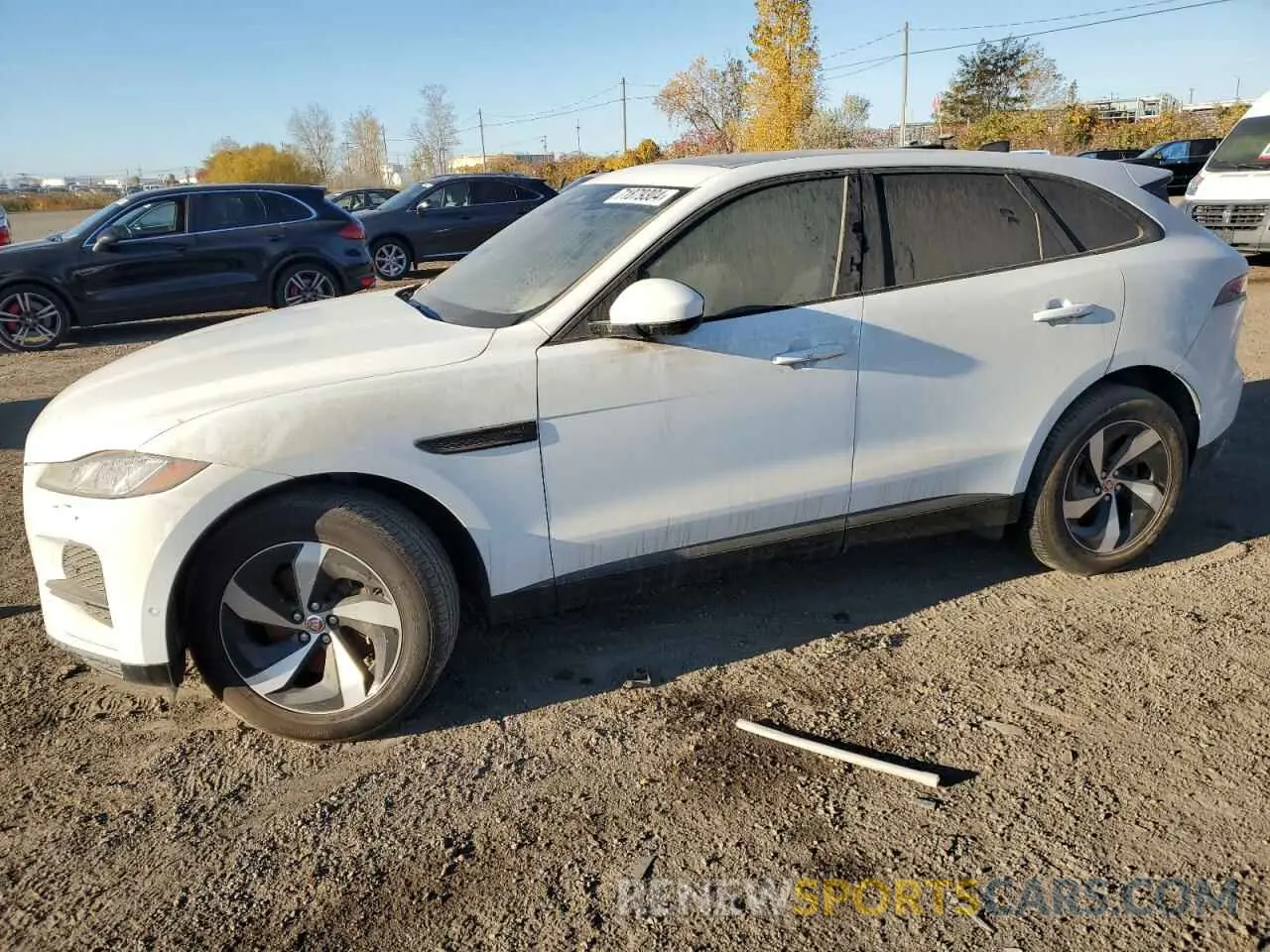 1 fotografías del automóvil dañado SADCJ2EX4MA681344 JAGUAR F-PACE 2021
