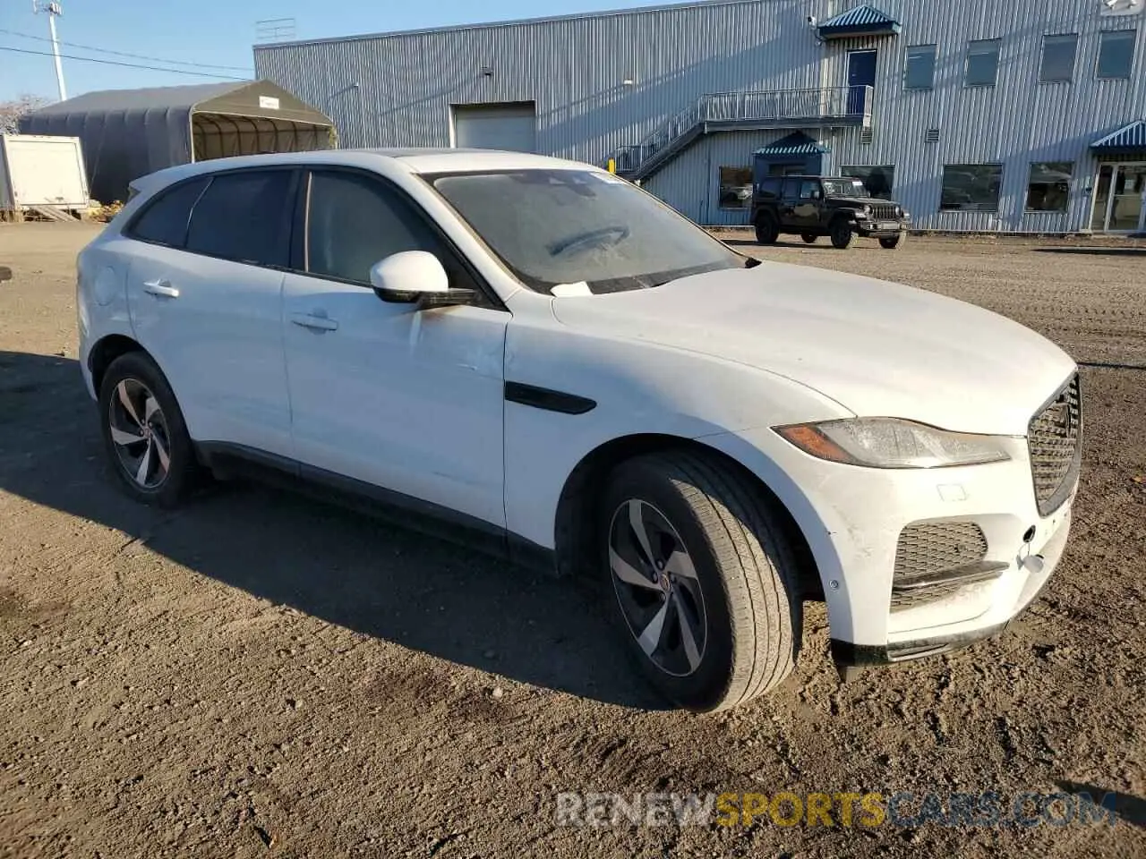4 fotografías del automóvil dañado SADCJ2EX4MA681344 JAGUAR F-PACE 2021
