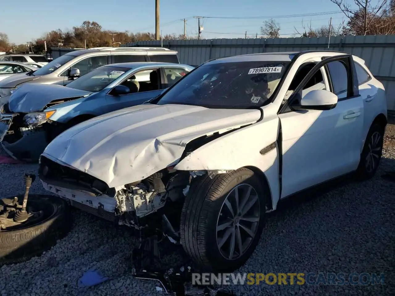 1 fotografías del automóvil dañado SADCJ2EX5MA666142 JAGUAR F-PACE 2021