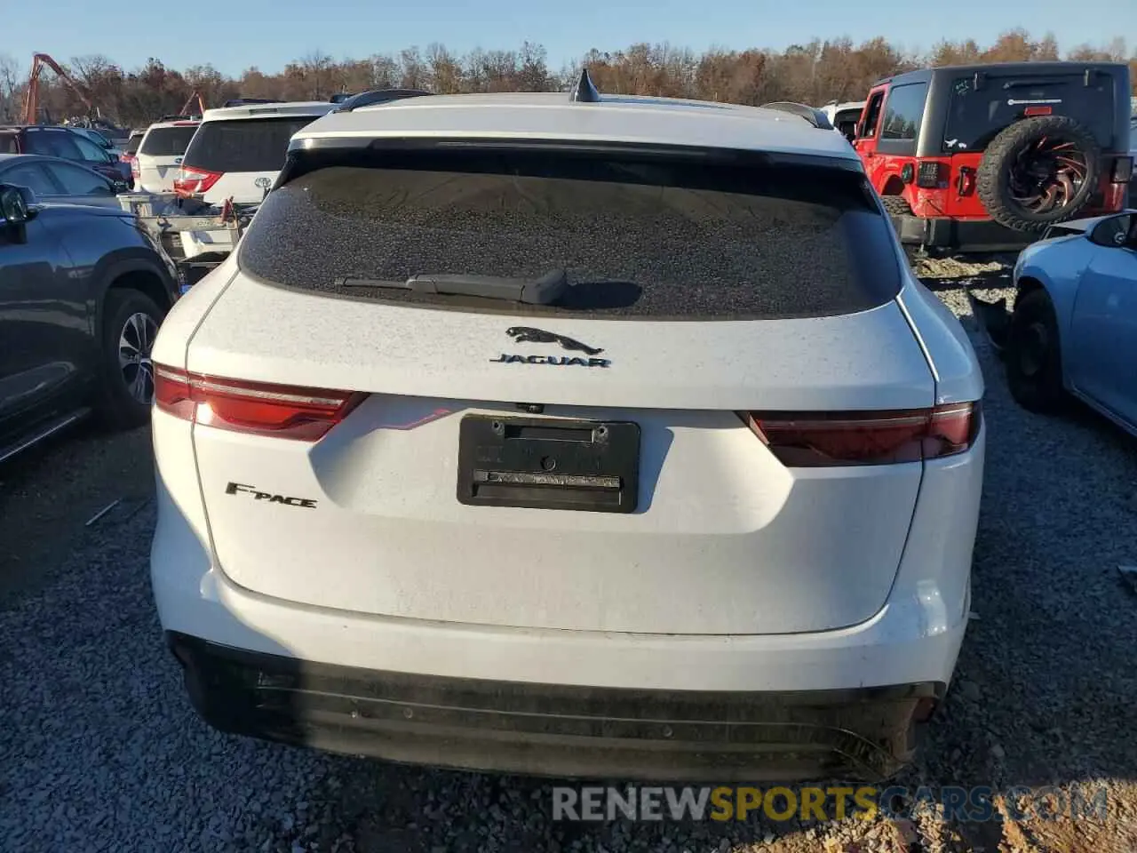 6 fotografías del automóvil dañado SADCJ2EX5MA666142 JAGUAR F-PACE 2021