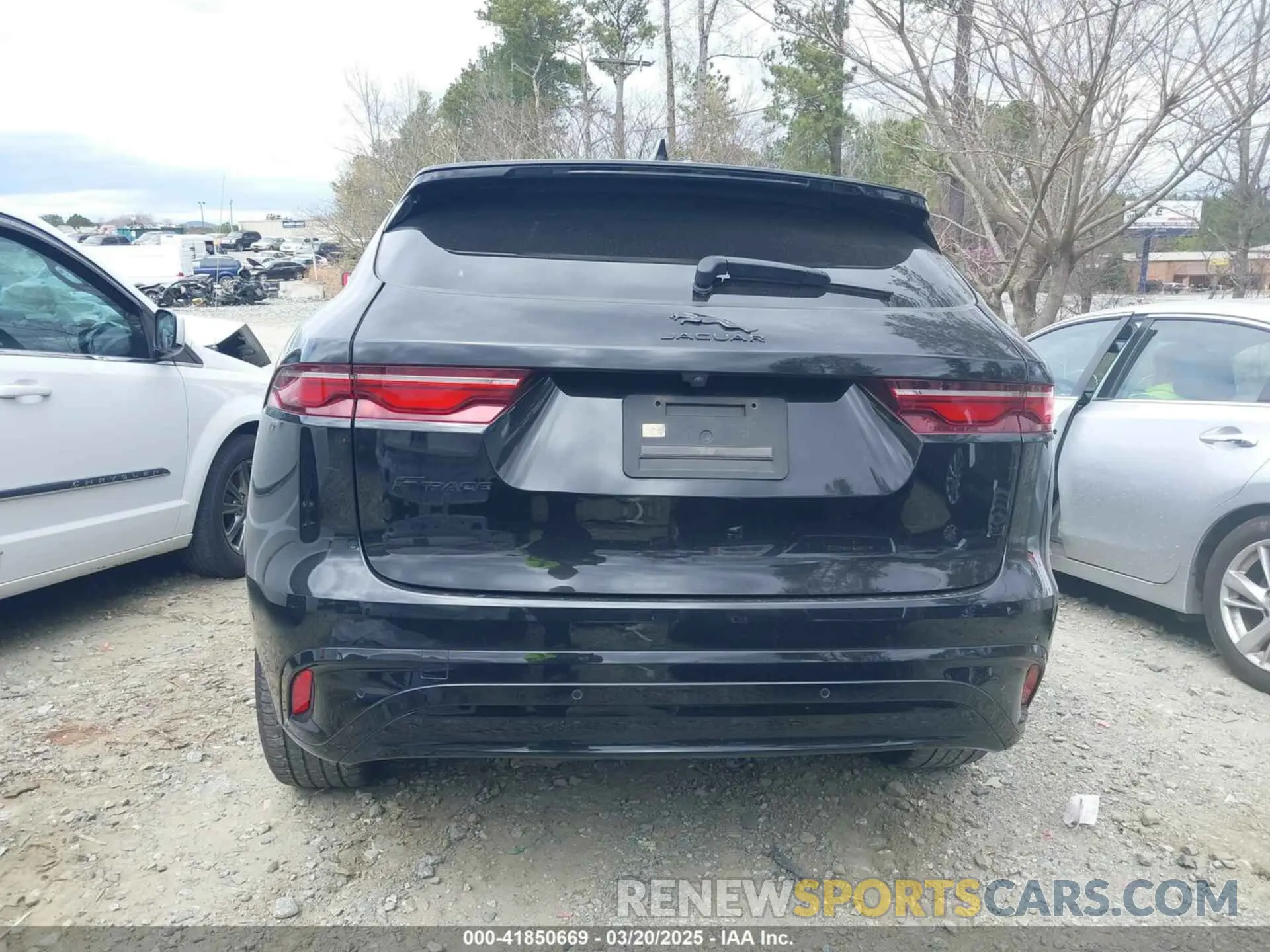 16 fotografías del automóvil dañado SADCJ2EX5MA679666 JAGUAR F-PACE 2021