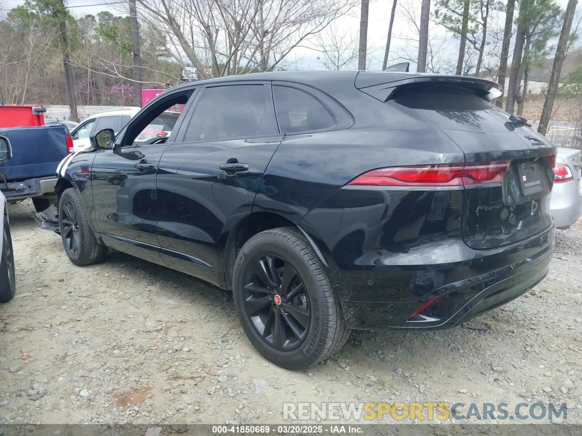 3 fotografías del automóvil dañado SADCJ2EX5MA679666 JAGUAR F-PACE 2021