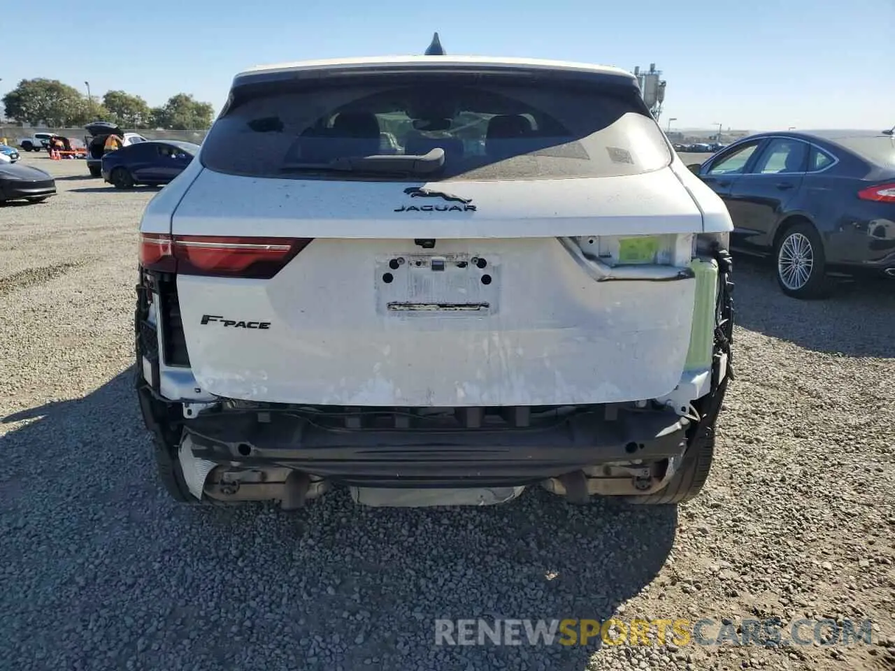 6 fotografías del automóvil dañado SADCJ2EX6MA665324 JAGUAR F-PACE 2021