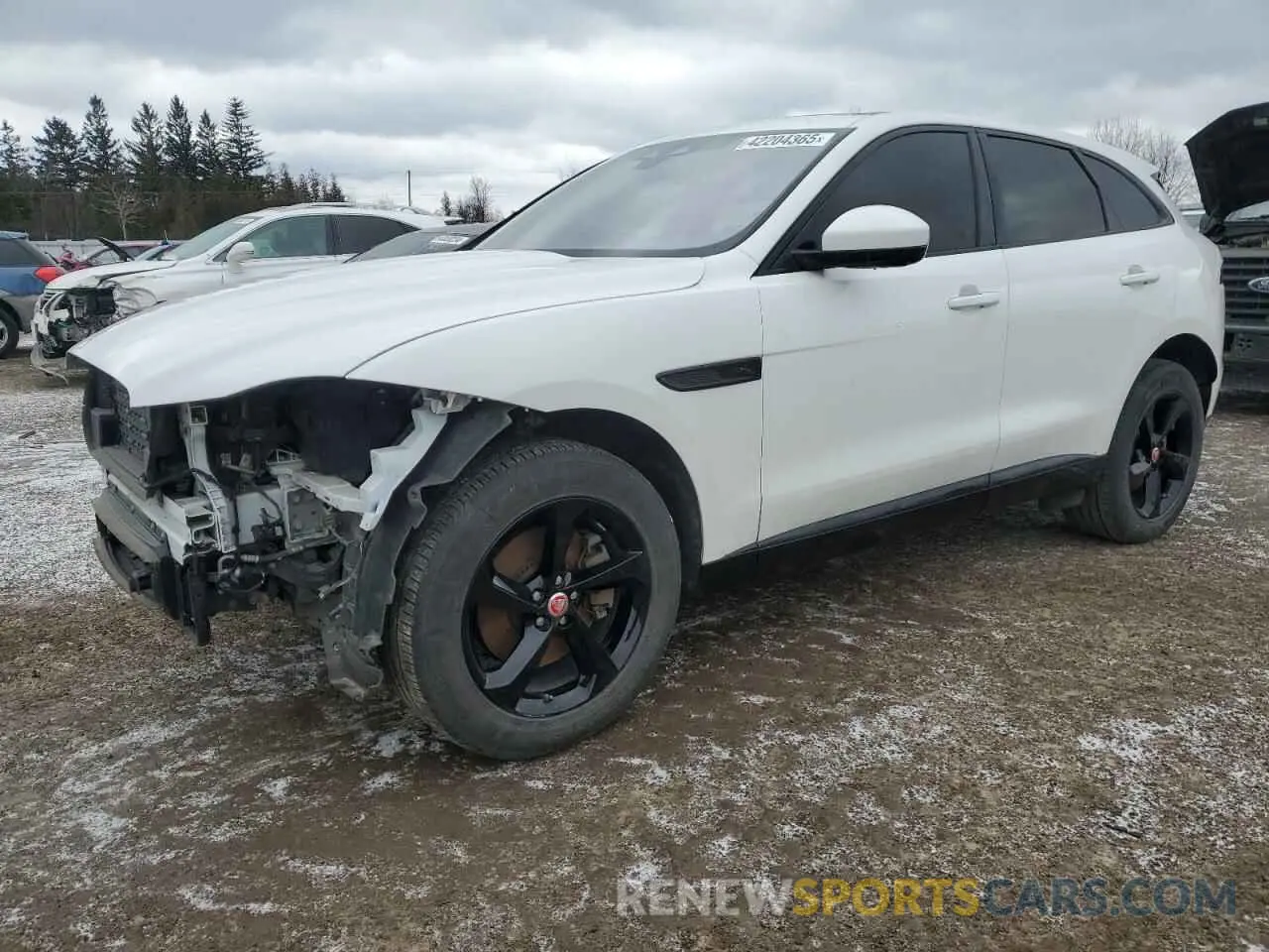 1 fotografías del automóvil dañado SADCJ2EX8MA674834 JAGUAR F-PACE 2021