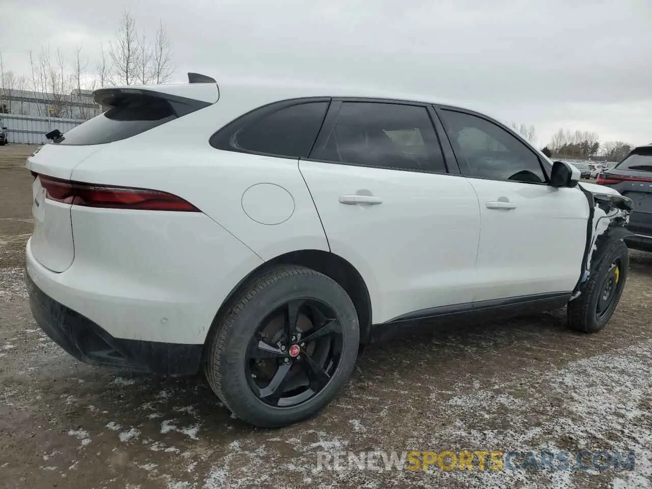 3 fotografías del automóvil dañado SADCJ2EX8MA674834 JAGUAR F-PACE 2021